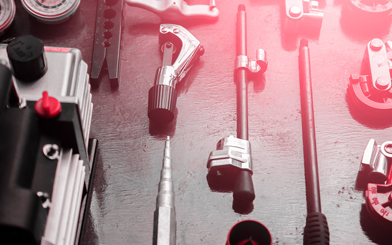 air compressor setup tools